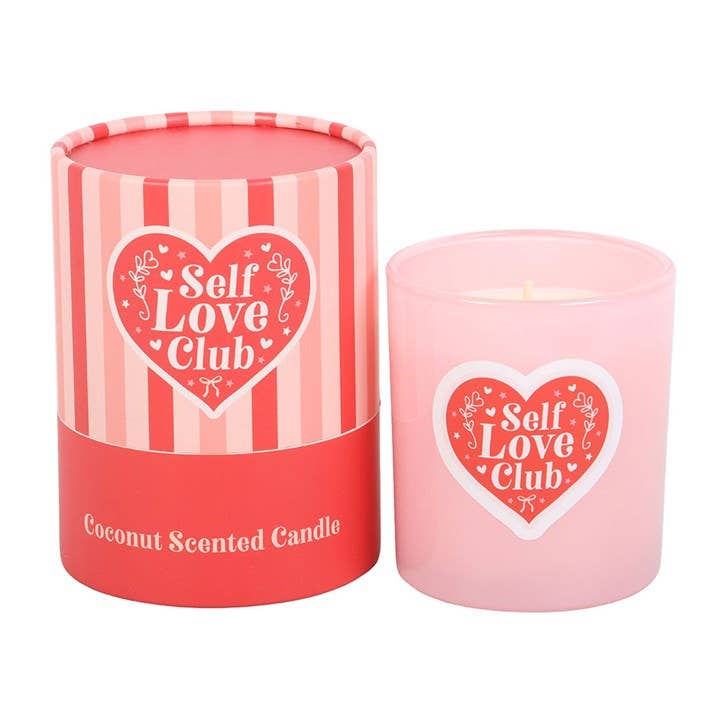 Self Love Club Coconut Valentine's Day Candle