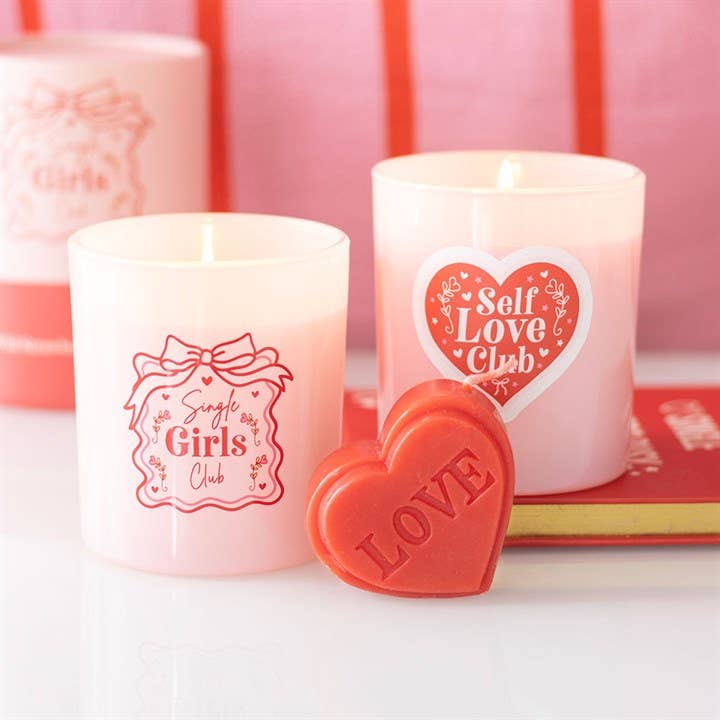 Self Love Club Coconut Valentine's Day Candle