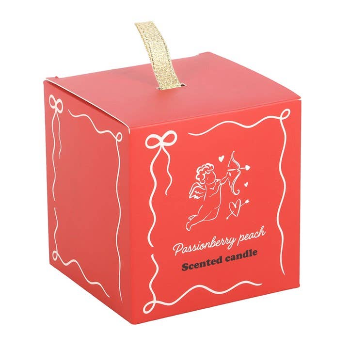Cherub's Kiss Passionberry Peach Valentine's Day Candle