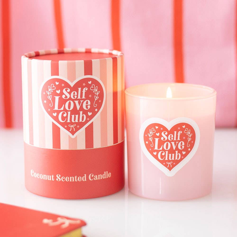 Self Love Club Coconut Valentine's Day Candle