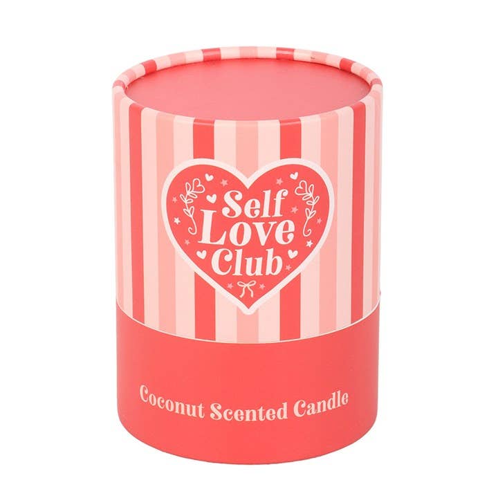 Self Love Club Coconut Valentine's Day Candle