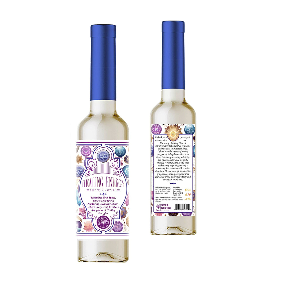 Spiritual Cleansing Water - Healing Energy (7.5 oz.)